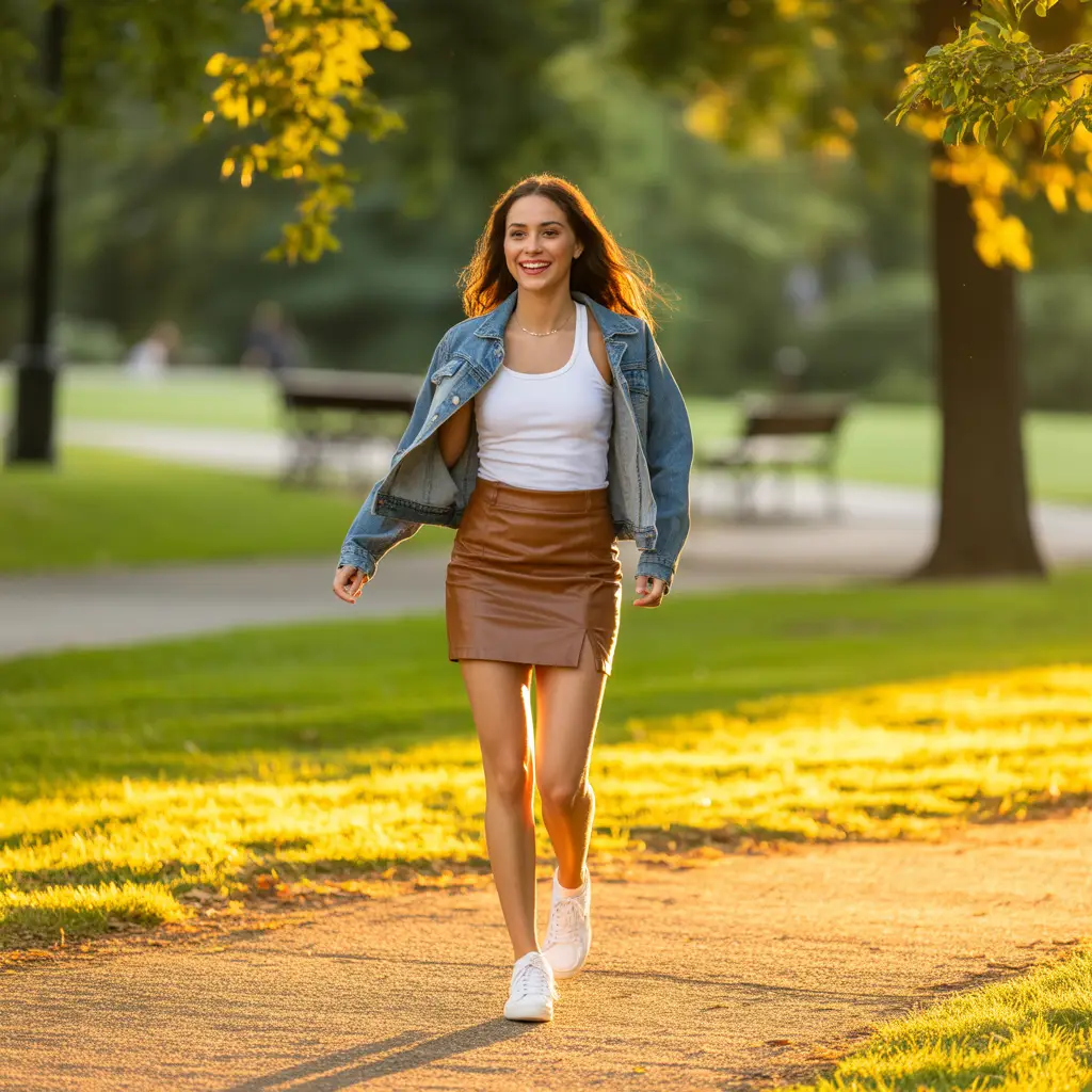 Weekend Vibes with a Denim Jacket