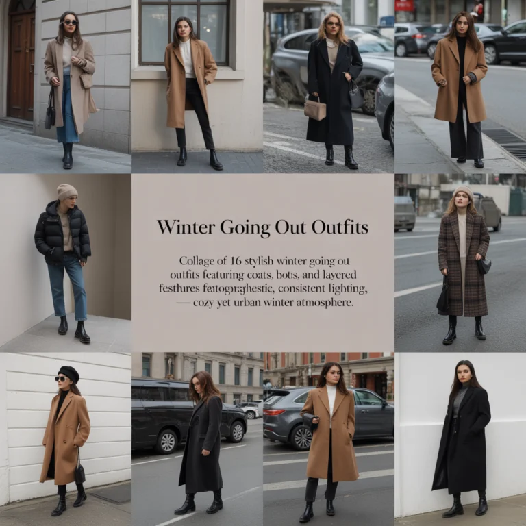 winter going out outfits