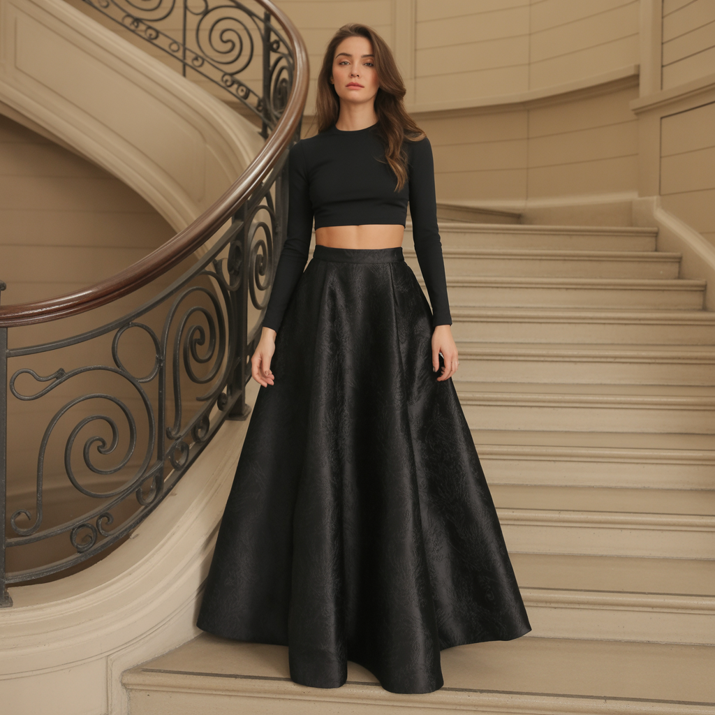 Two-Piece Sets as Winter Formal Dresses
