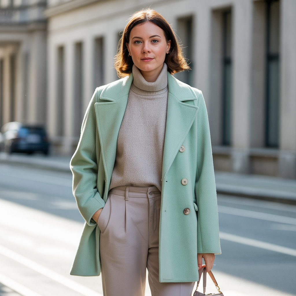 Tulle Skirt with Chunky Sweater