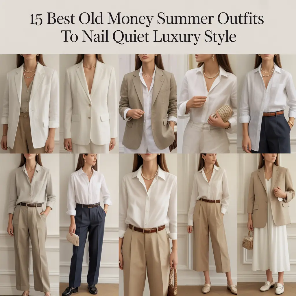 old money summer outfits
