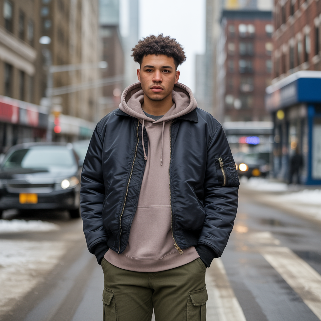 Layered Streetwear Look