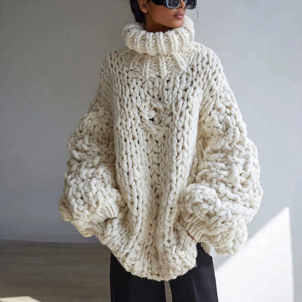 Oversized Chunky Knit Sweaters
