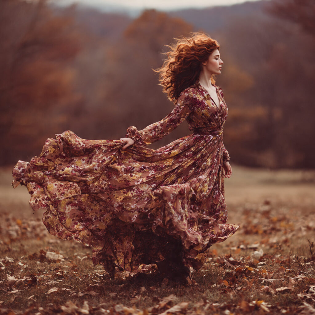 Bohemian Floral Maxi Dresses