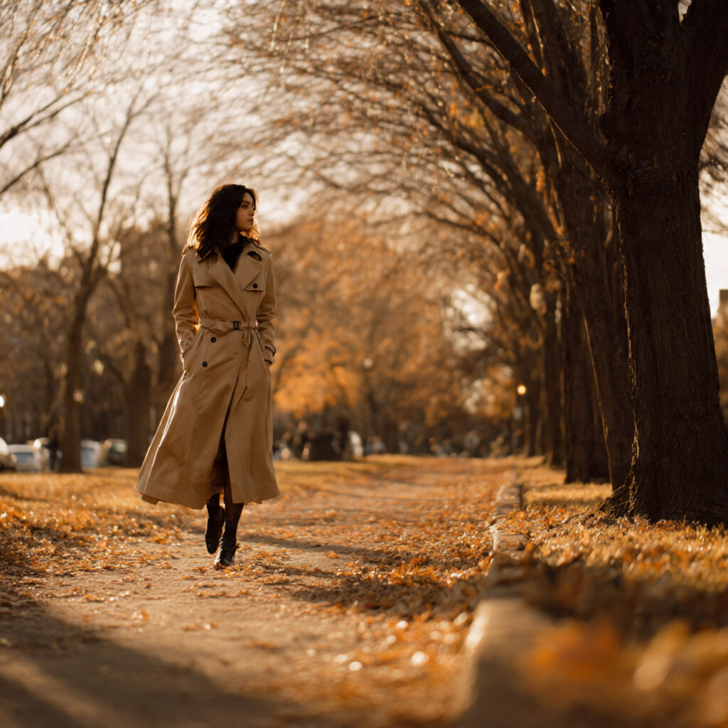 Elegant Long Trench Coats
