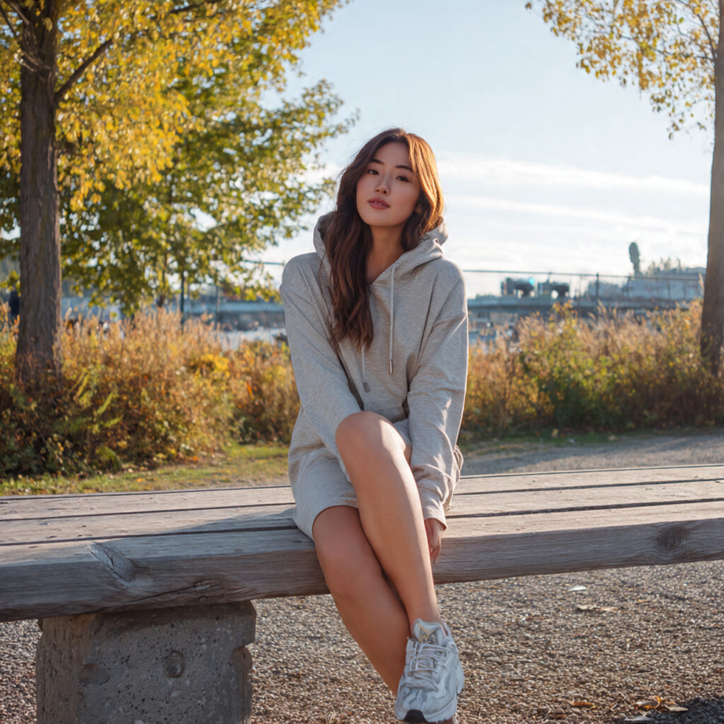 Hooded Sweatshirt Dresses