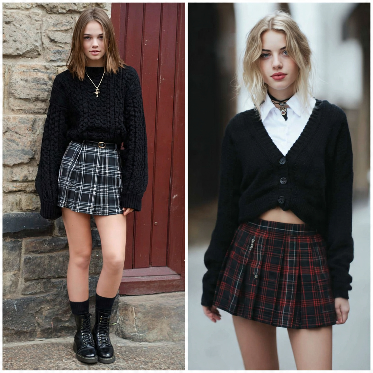 Back to School Outfits Highschool Black