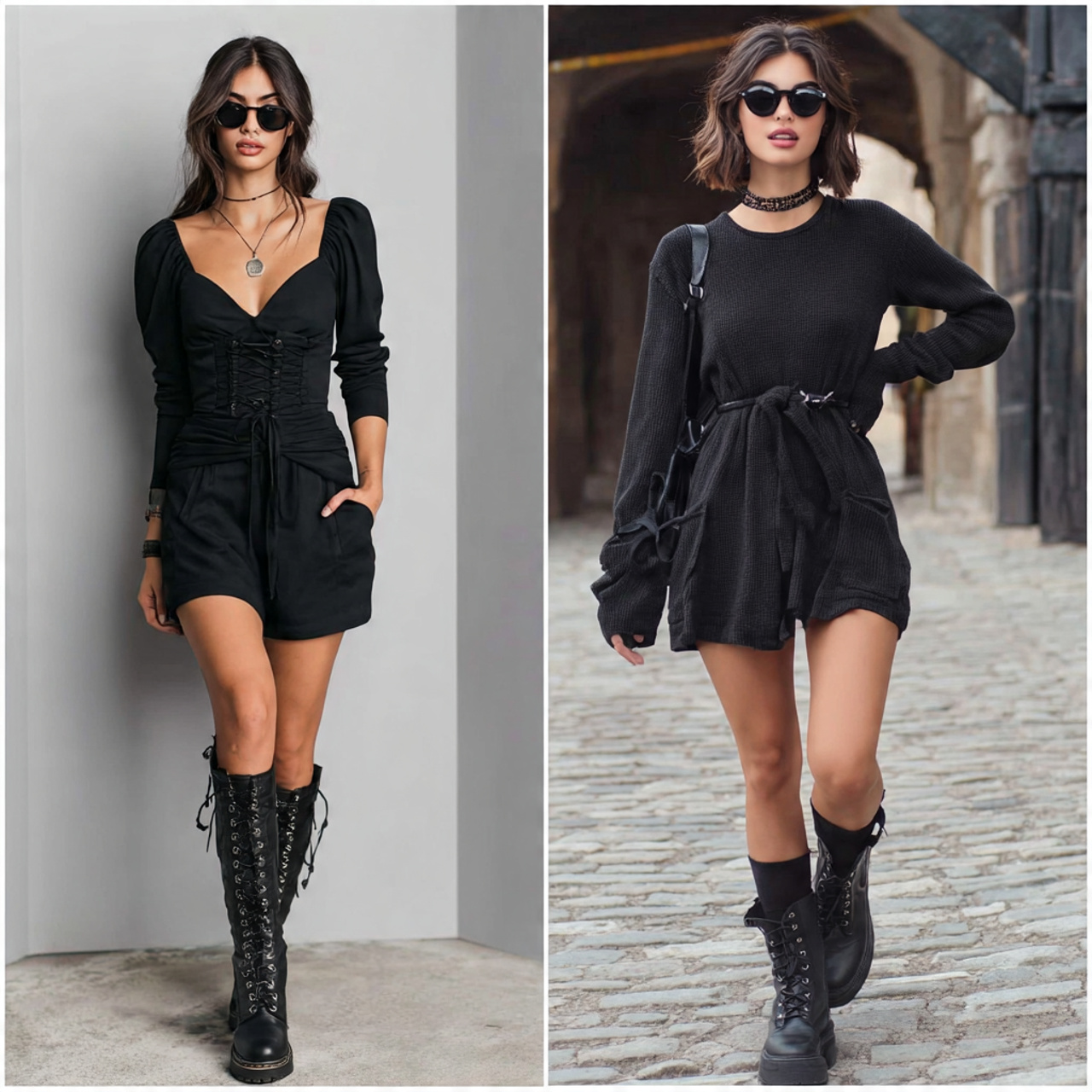 Black Back to School Outfits