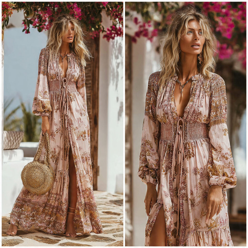 Bohemian Maxi Dress Aesthetic
