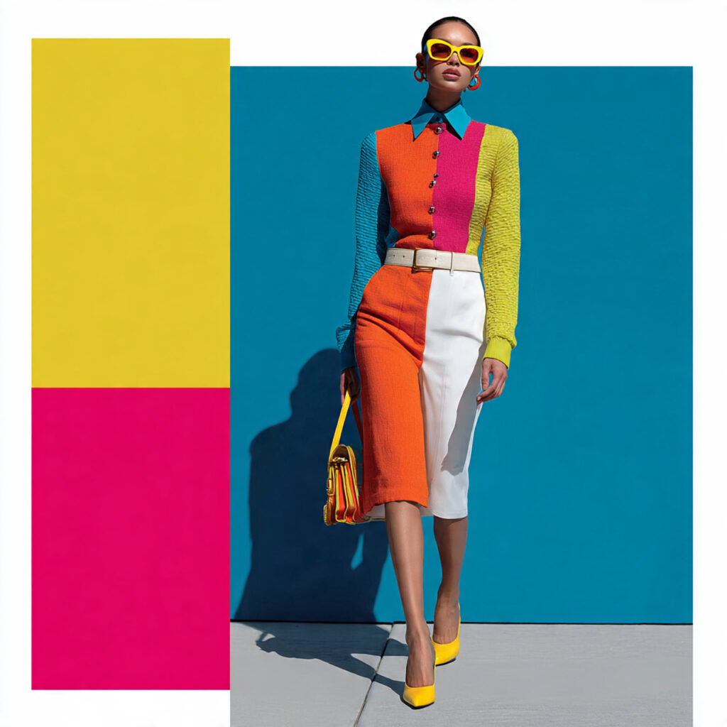 Bold Color Block Statement