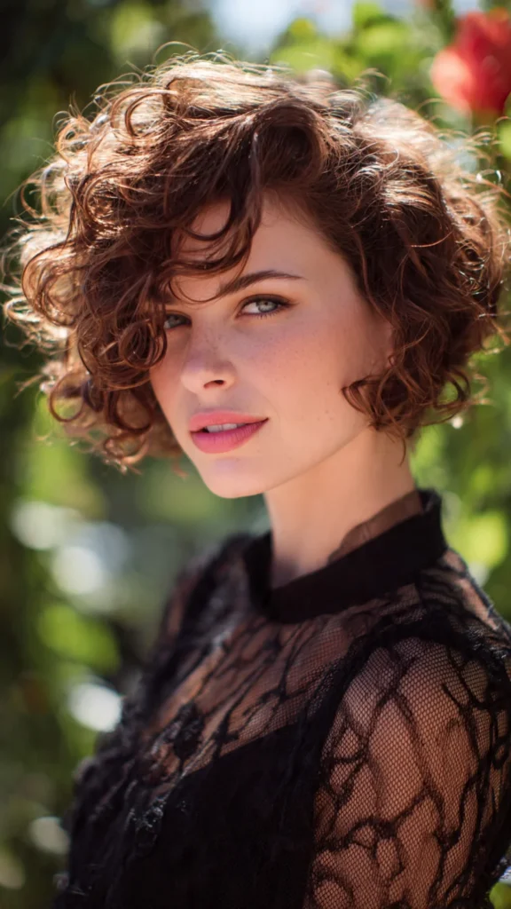 Curly Bob with a Spring Twist 2