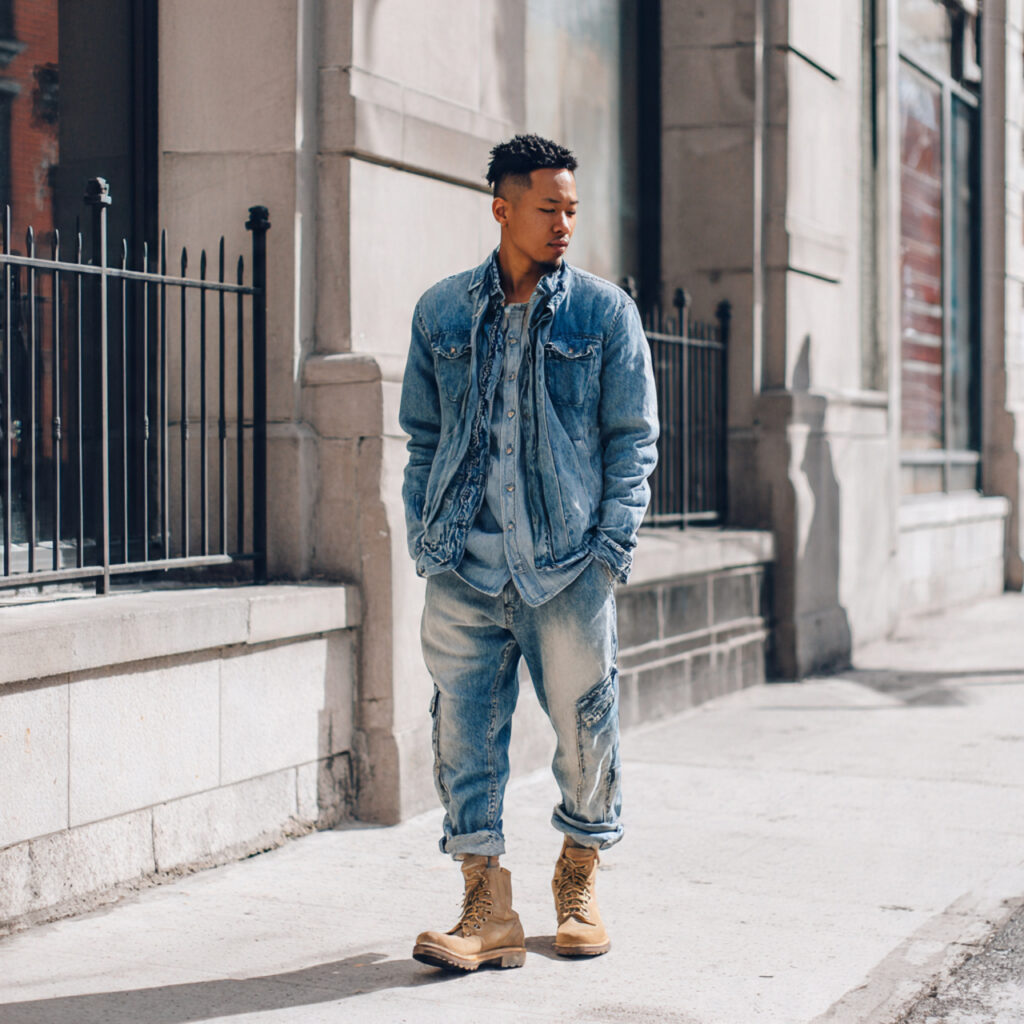Denim on Denim Canadian Tuxedo Sets