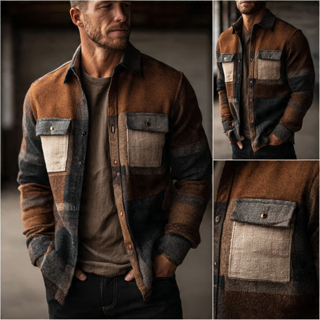 Flannel Shirt Jacket Layers