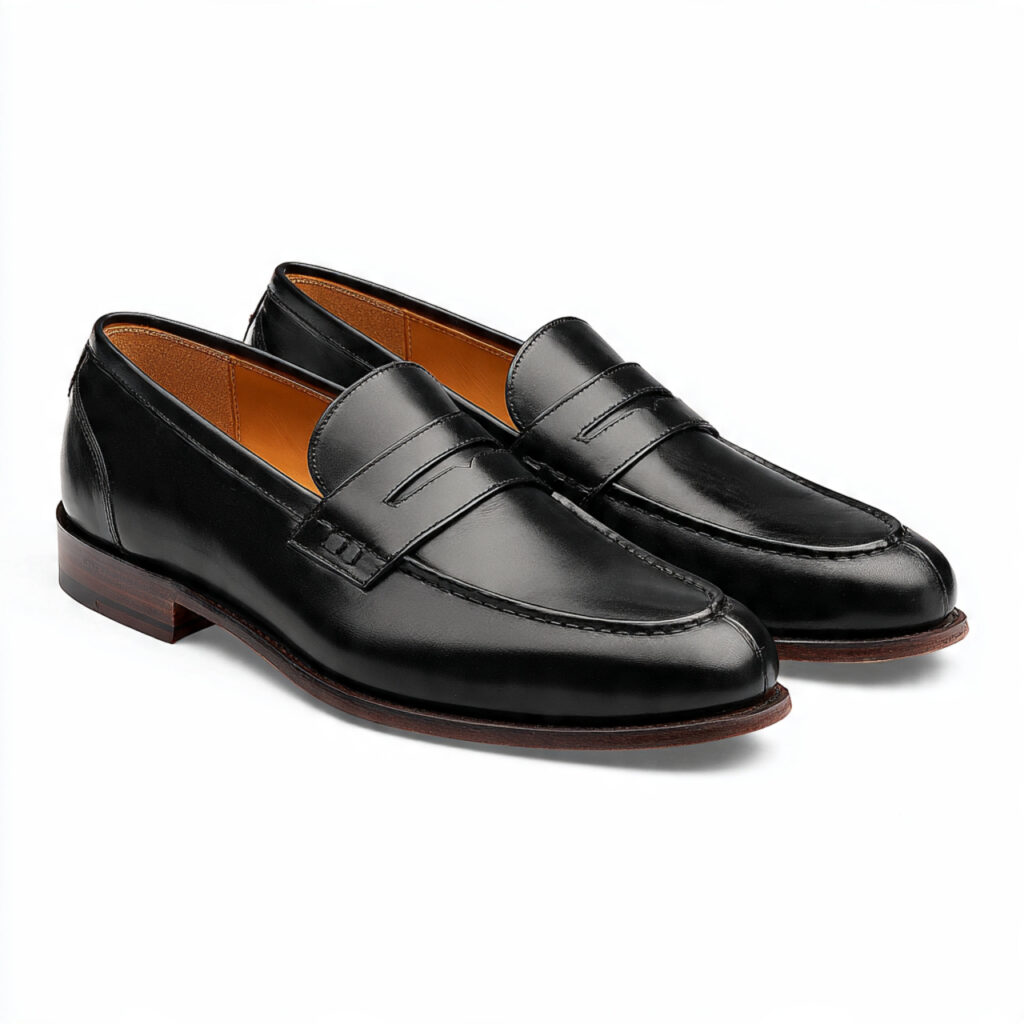 Leather Penny Loafers