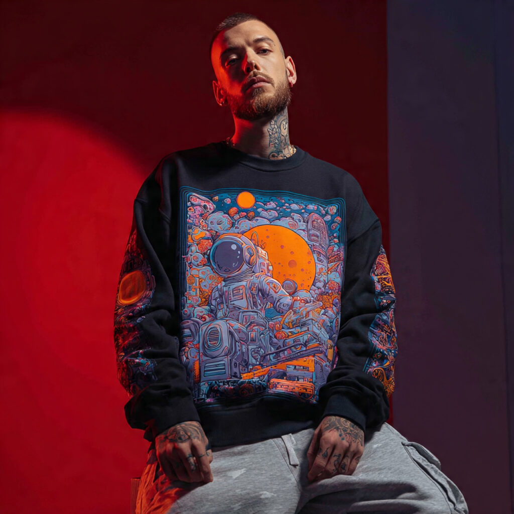 Neon Galactic Streetwear