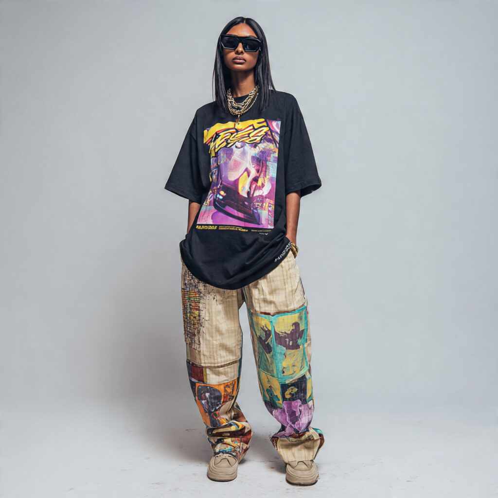 22 Trendy Back to School Outfits Highschool Black Looks 1 Oversized Graphic Streetwear