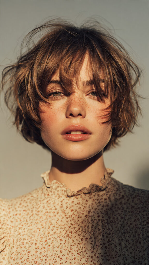 Pixie Cut with Volume