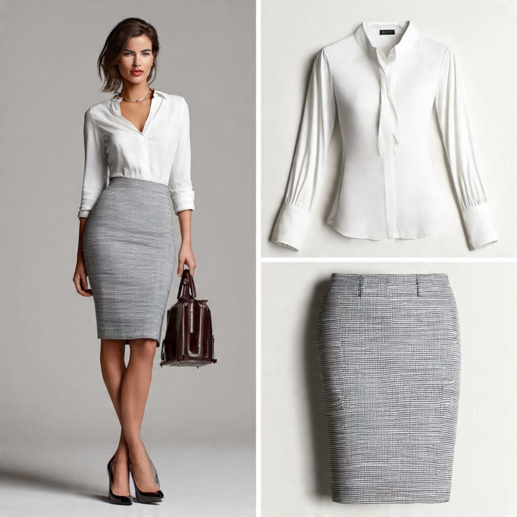 Professional Pencil Skirt Pairings