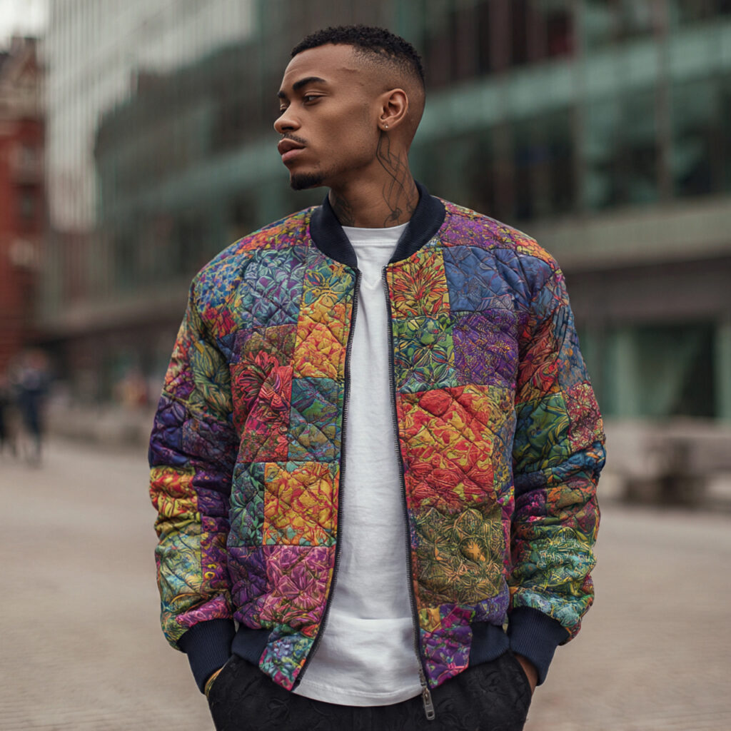 Quilted Bomber Jackets