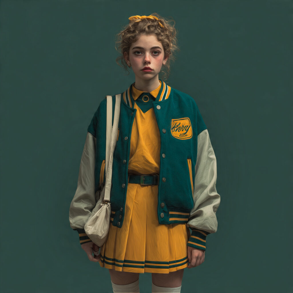 Retro Varsity Aesthetic