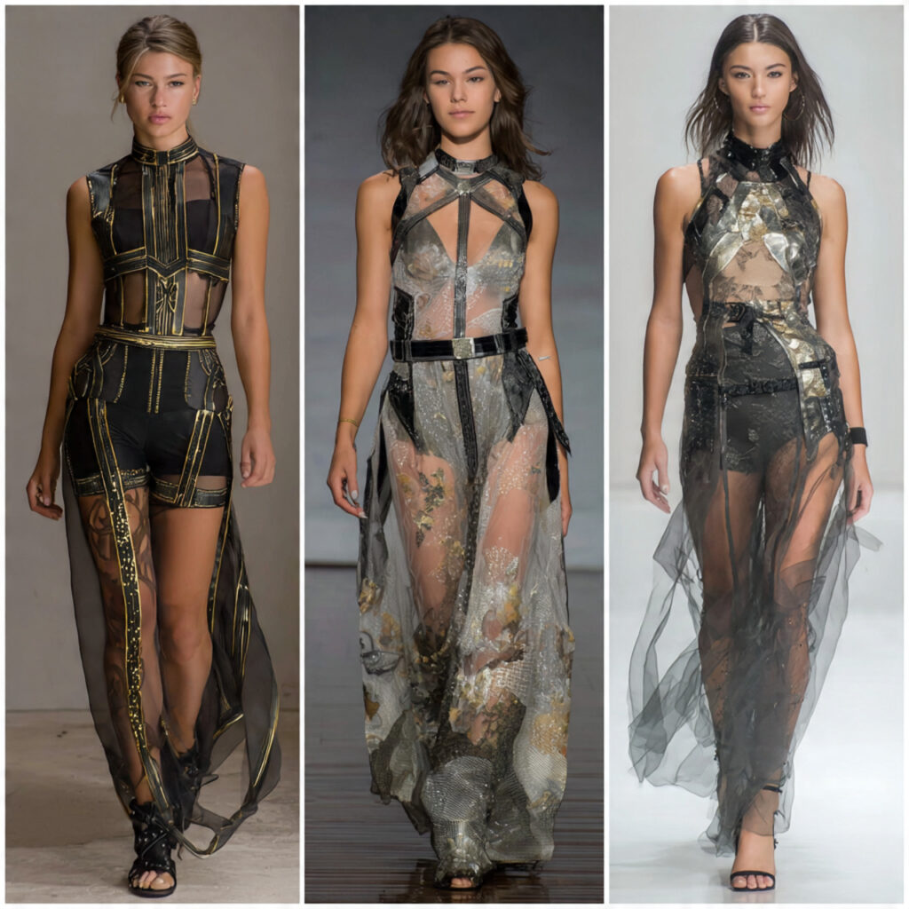 22 Trendy Back to School Outfits Highschool Black Looks 15 Sheer Mesh Layering Concepts