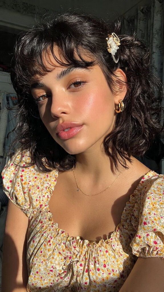 Side Parted Sleek Look 1