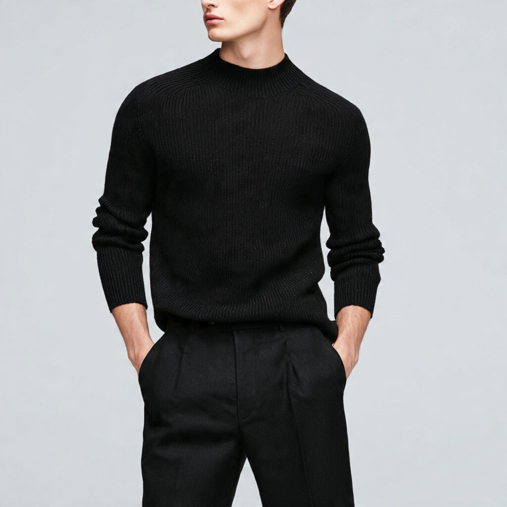 Sleek Ribbed Knit Basics