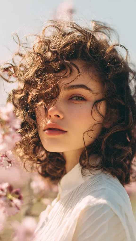 Spring Is Perfect for Curly Hairstyles
