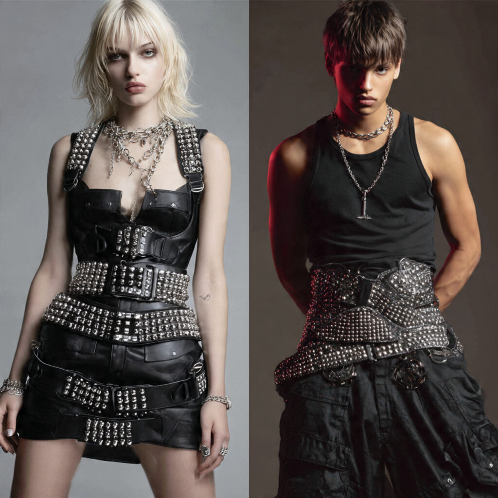 Studded Belts and Multiple O-Ring Accessories