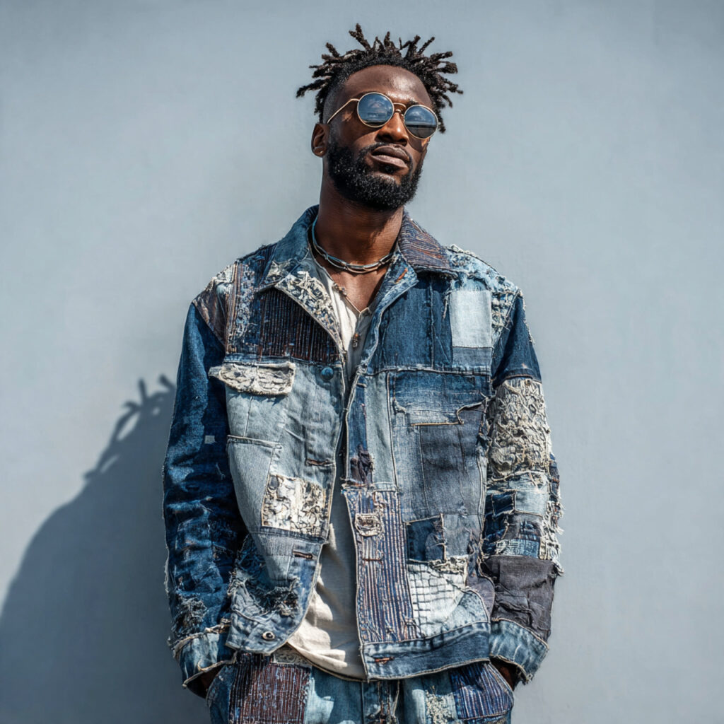 Sustainable Upcycled Denim Jackets