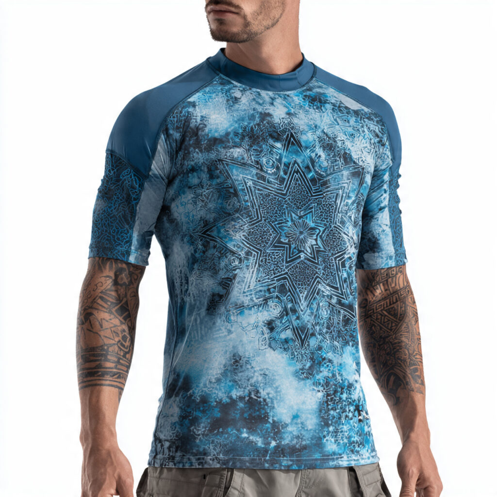 Thermal Layering Shirts under Short Sleeve Graphics