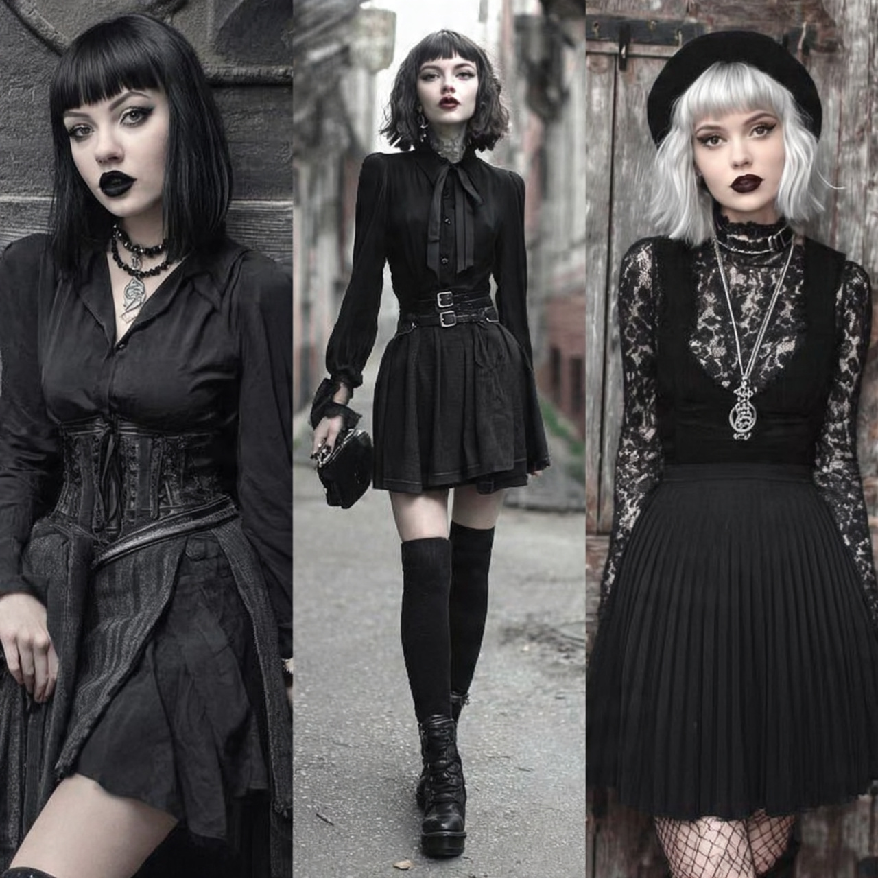 Trad Goth Outfits