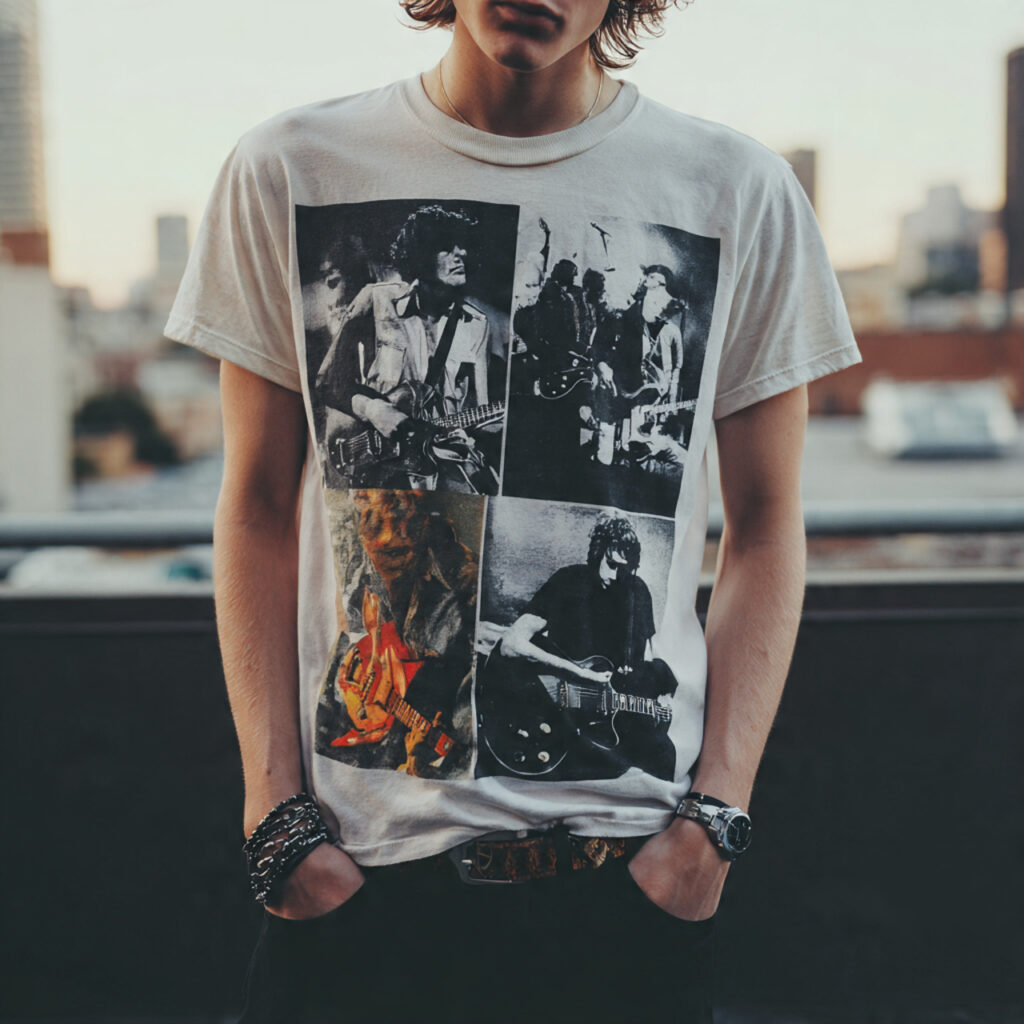 22 Trendy Back to School Outfits Highschool Black Looks 6 Vintage Band Tee Aesthetics