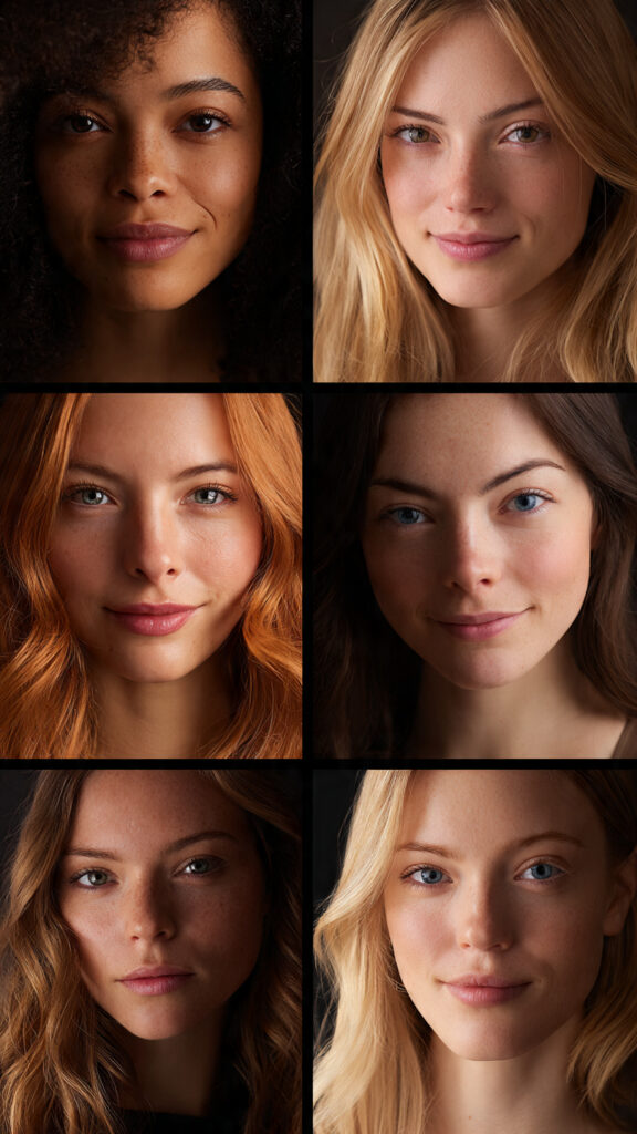 Spring Color Palette Hair Shades for Harmonious Beauty 6 5 8