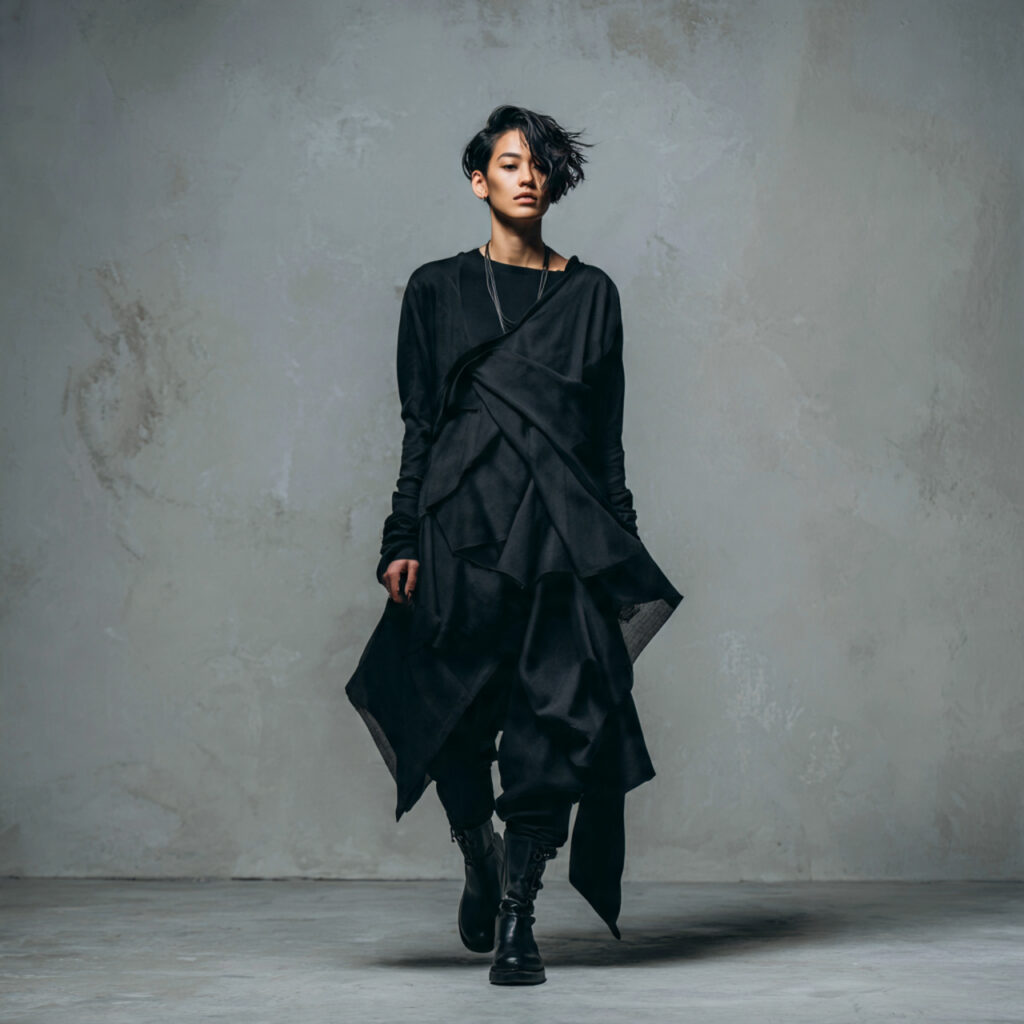 Avant Garde Asymmetrical Layering Idea