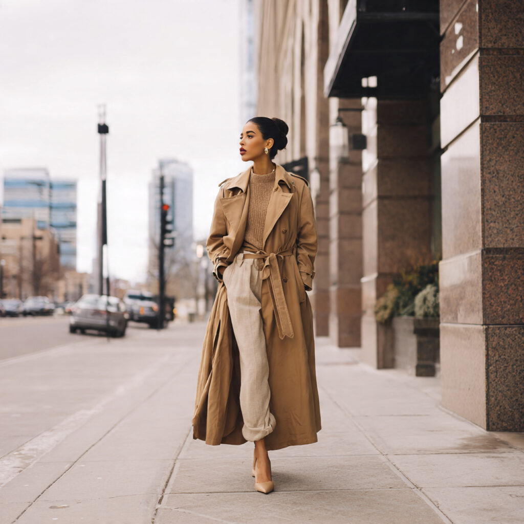 Camel Hair Trench Coats