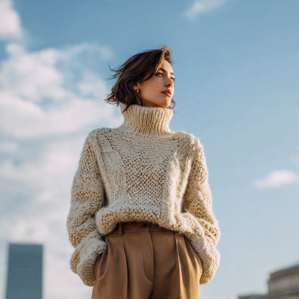 Chunky Knit Turtlenecks