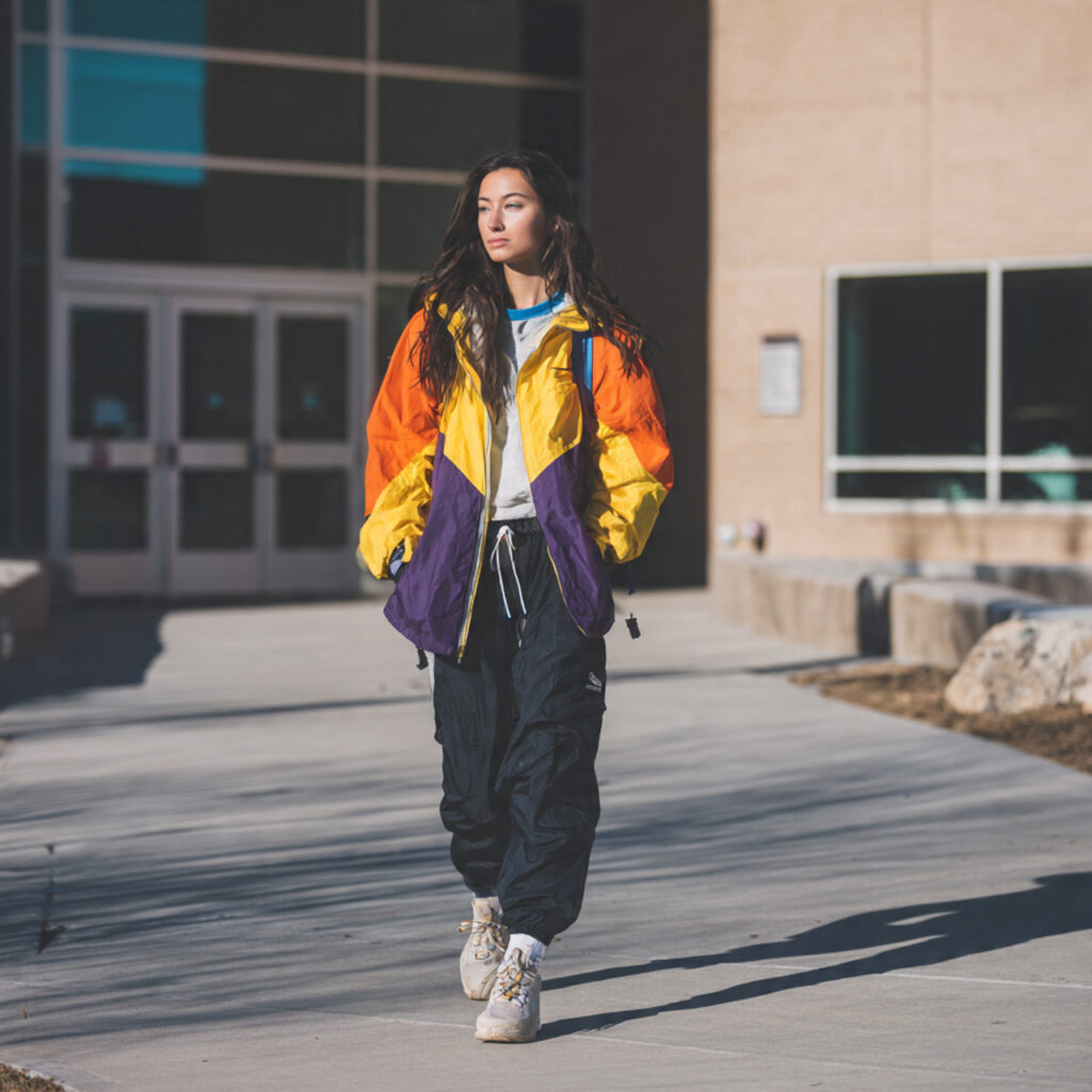 Color Blocked Windbreakers