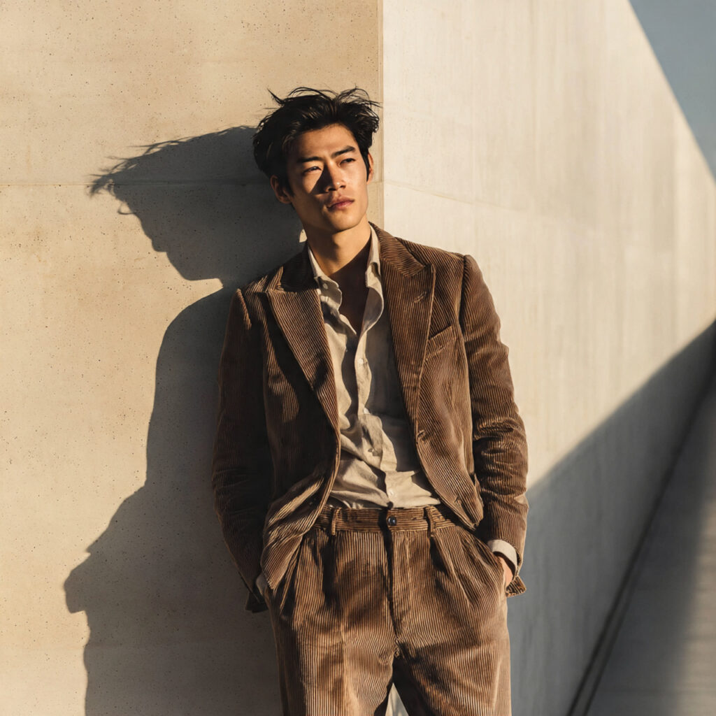 Corduroy Blazer and Matching Slacks