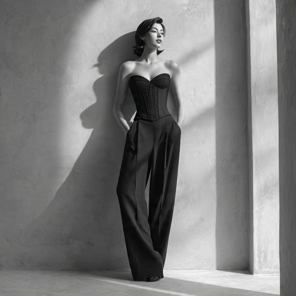 Corset Style Bodice and Trouser Ideas