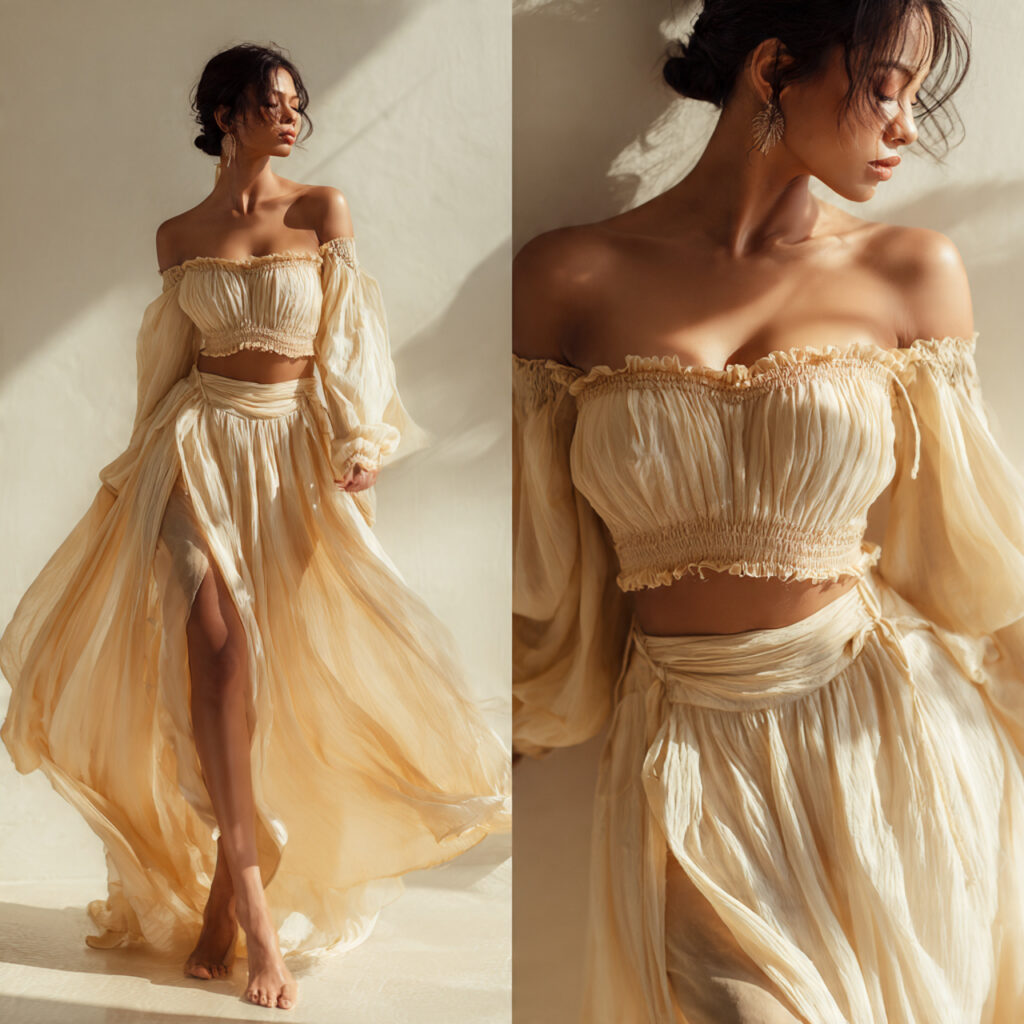Elegant Off the Shoulder Top Idea