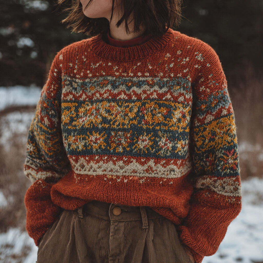 Fair Isle Patterned Sweaters