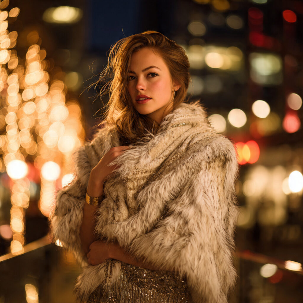 Faux Fur Statement Wraps