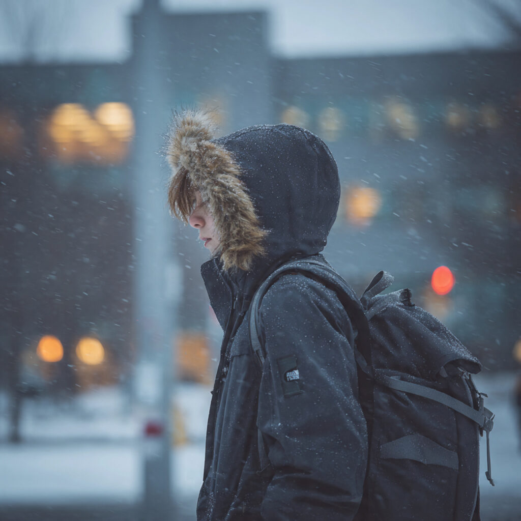 Faux Fur Trimmed Parkas