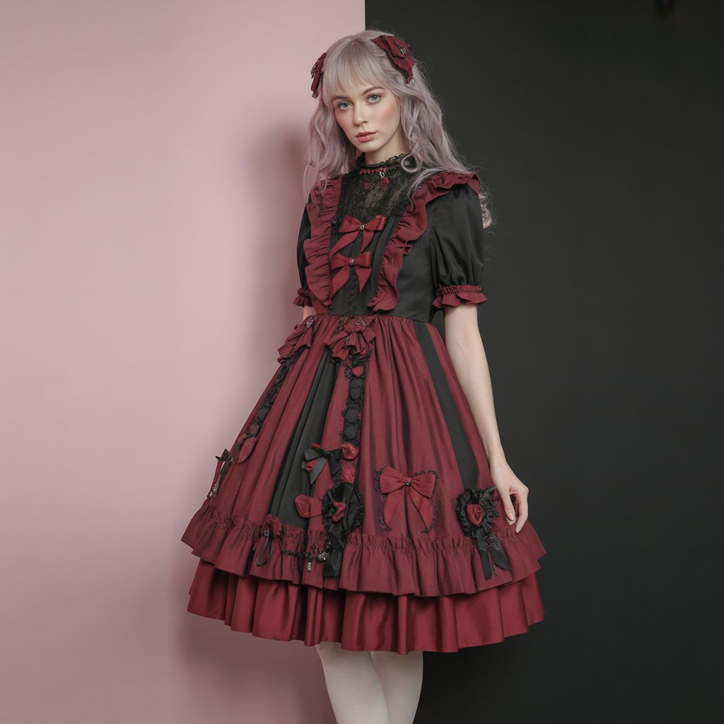 Gothic Lolita Inspired Tea Dresses