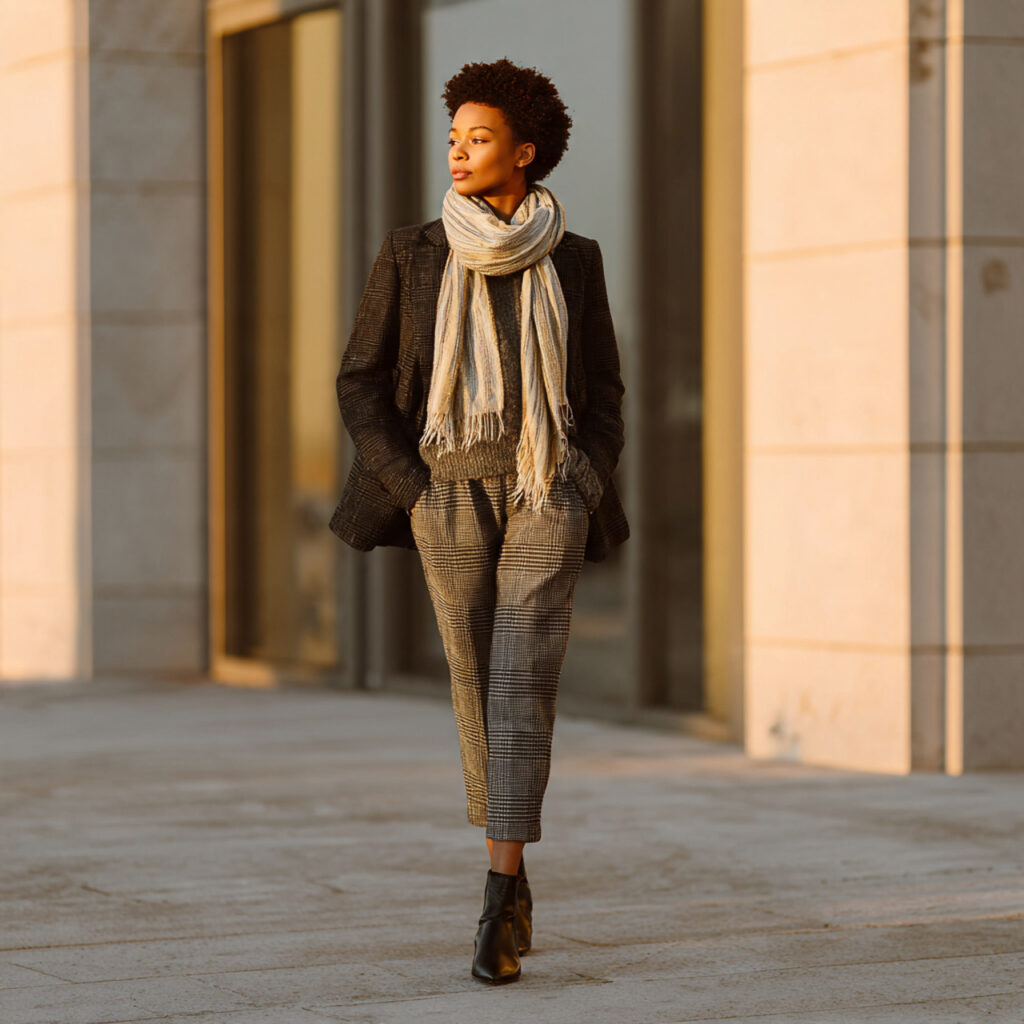 Heritage Check Blazers and Scarves