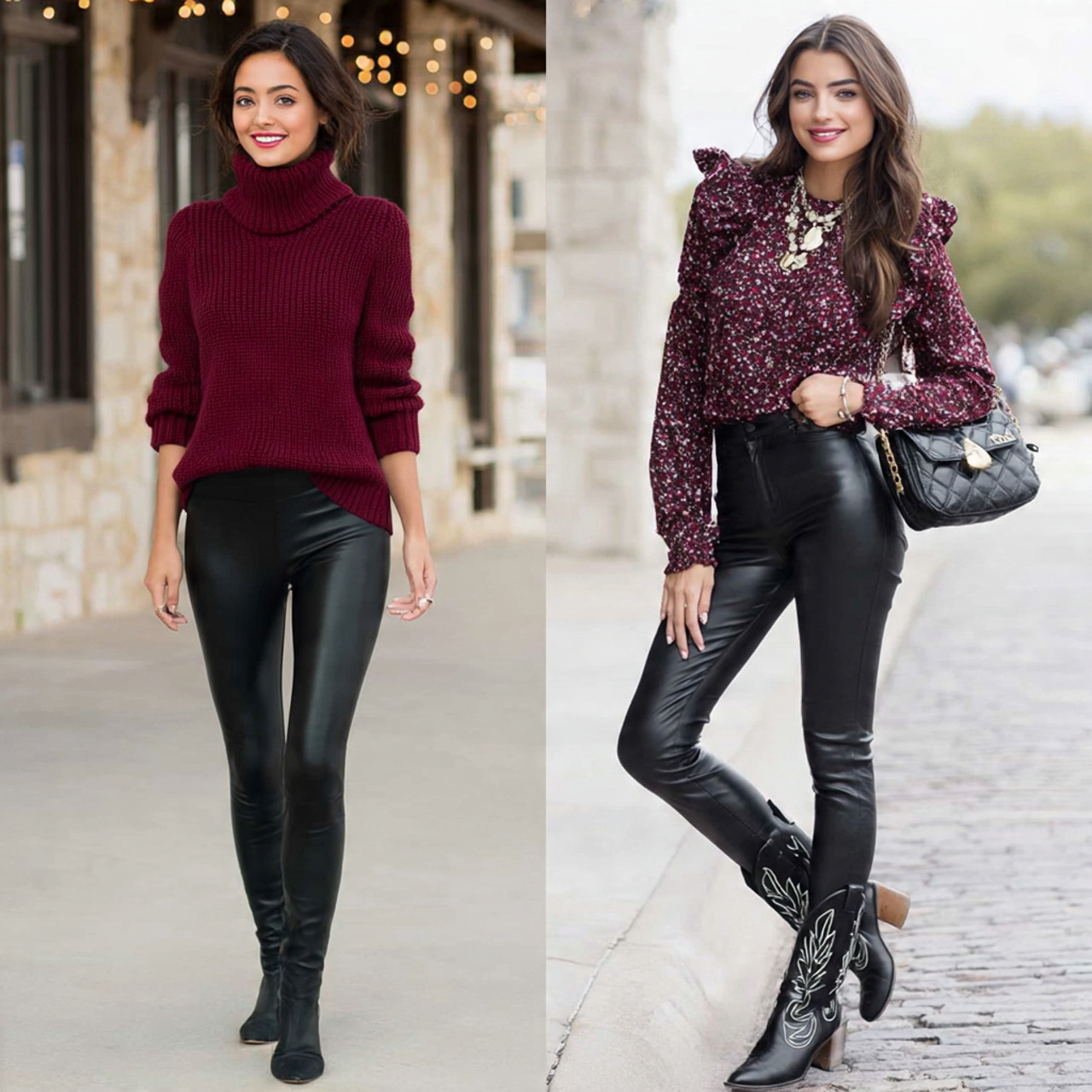 Leggings Outfits Winter