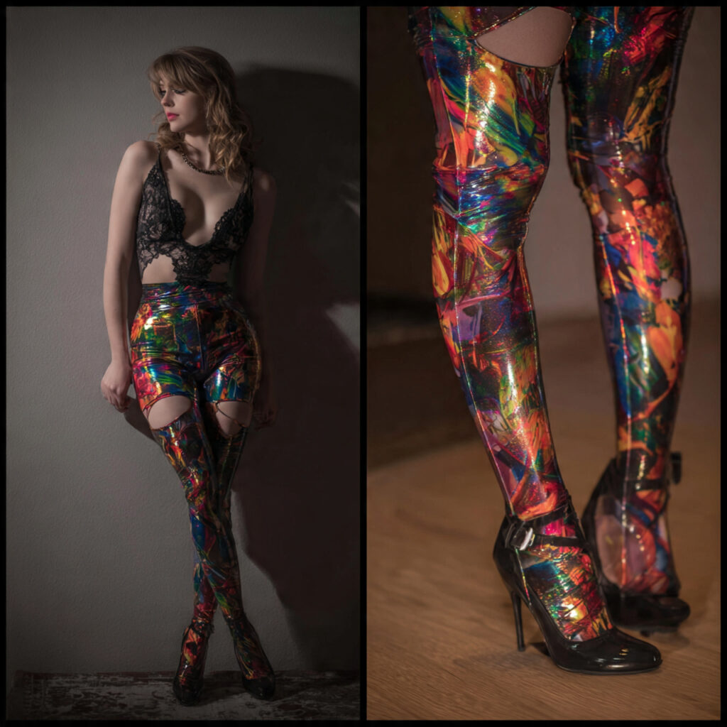 Liquid Latex Legging Ideas