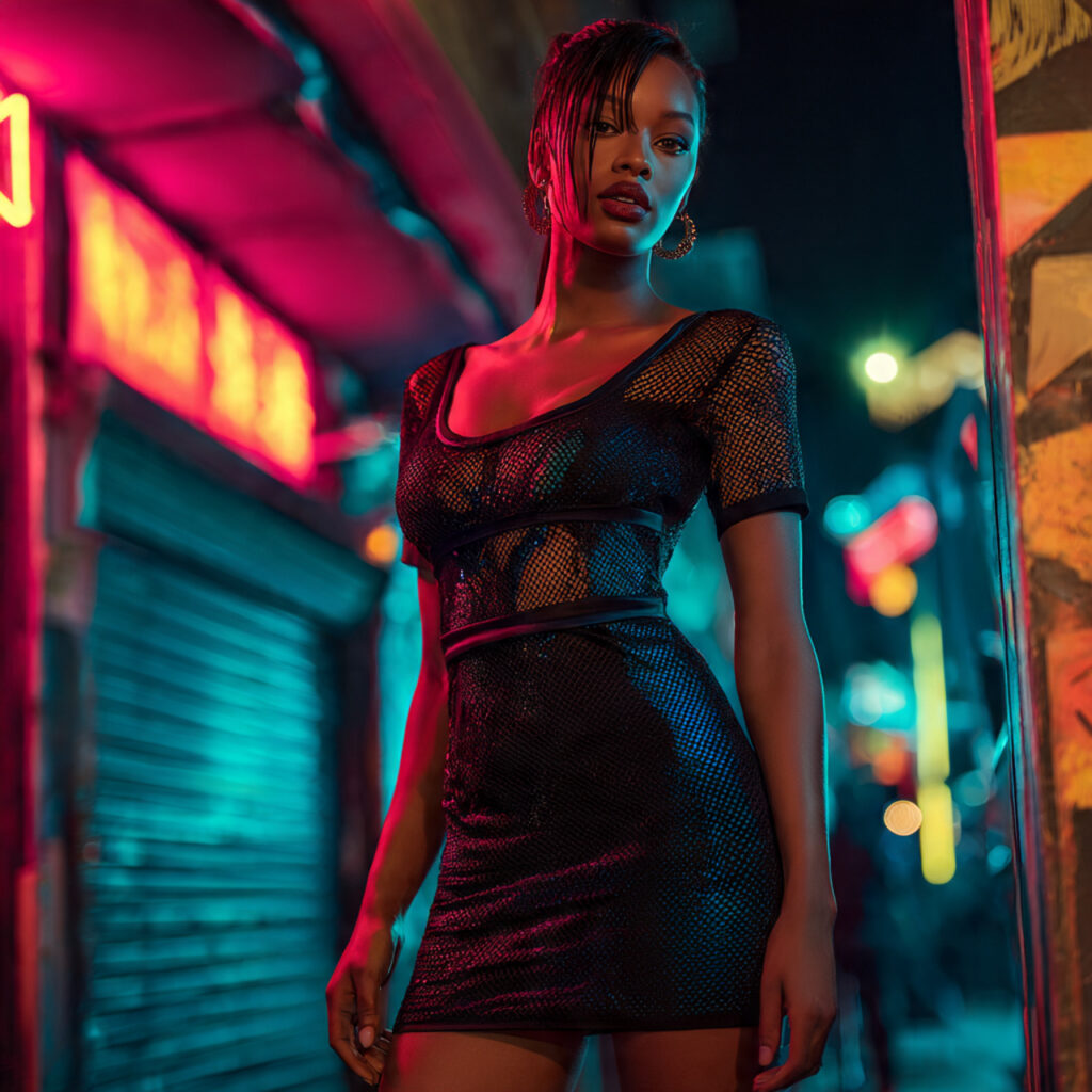 20 Best Concert Outfits for Black Women Ideas to Try Now 4 Mesh Bodycon Dresses