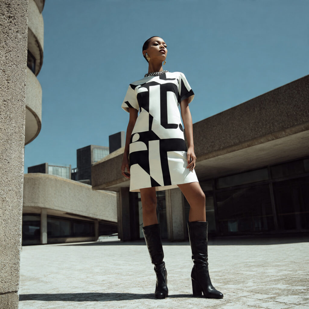 Mod Shift Dress Silhouette